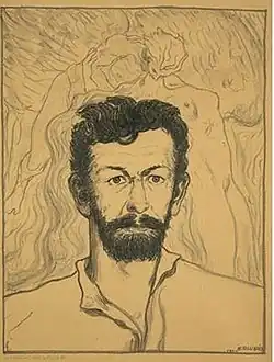 Portrait of Richard Dehmel