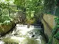 Weir on the River Colne in Stanwell Moor