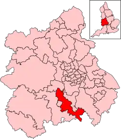Map of constituency