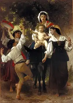 William-Adolphe Bouguereau, Return from the Harvest, c. 1878