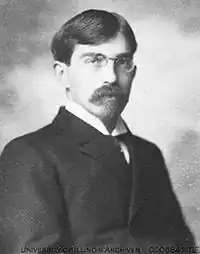 William Abbott Oldfather, c. 1906 from the University of Illinois Archives.