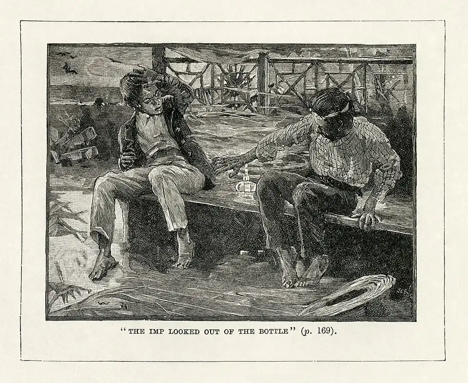 William Hatherell - Robert Louis Stephenson - The Bottle Imp 2