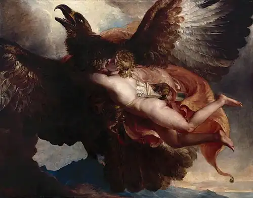 The Rape of Ganymede by William Hilton