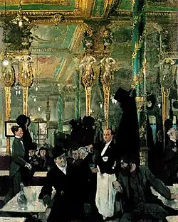 The Café Royal, London (William Orpen,&nbsp;1912)