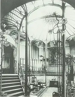 Winter Garden of the Hôtel van Eetvelde