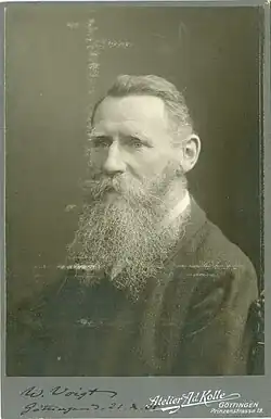 Photograph of Woldemar Voigt