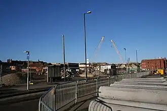 Construction in December 2008