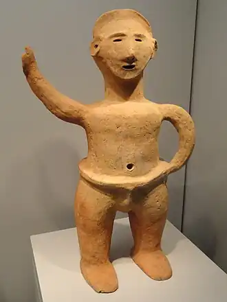 Figure in a loincloth