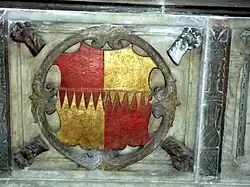 Arms of Thomas Bromley.