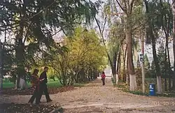 Xining People's Park in October 2001