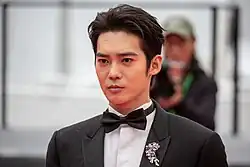 Yu at the 2025 Cannes Film Festival