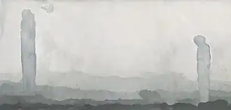 Homo Sapiens – The Adoration, 214 x 446cm, Oil on canvas, 2006