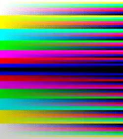 ZX Spectrum standard palette with 8 × 8 ordered dithering.