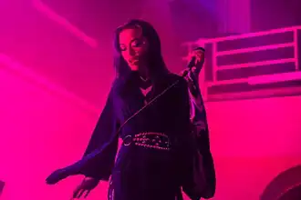 Zanias performing at Wave-Gotik-Treffen in 2023