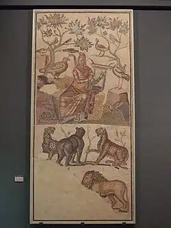 The full mosaic, Zaragoza Museum