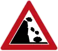 Sign 101-25 Rockfall