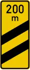 Sign 450-54 Exit countdown marker (other roads, 200m before exit)