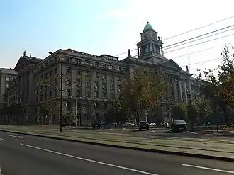 Railway Museum by Svetozar Jovanović in Belgrade, 1931