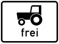 Farm & Powered Equipment (& Trailers) Permitted