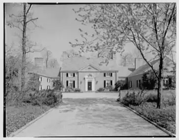 Robert F. De Graff, residence in Mill Neck, Long Island, New York. LOC gsc.5a23634
