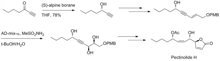 Application of Midland Alpine-Borane Reduction