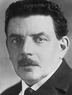 Édouard Herriot - lider Partii Republikańskiej, Radykalnej i Radykalno-Socjalistycznej.