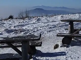 Polana Michurowa zimą