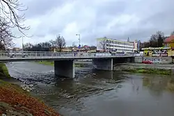 Most Wolności między Cieszynem a Českým Těšínem (listopad 2015)