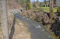 Łosiański Potok w Łosiem