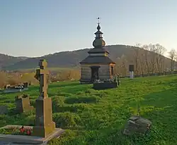 Widok od strony cmentarza