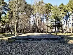 Fundamenty kaplicy cmentarnej