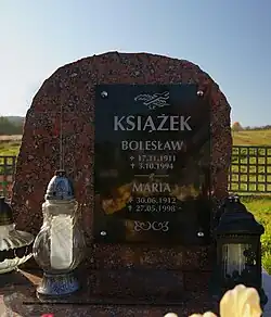Nagrobek Bolesława i Marii Książków
