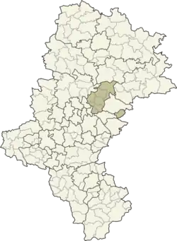 Położenie na mapie województwa