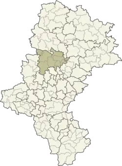 Położenie na mapie województwa