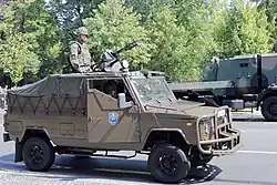 Skorpion-3 podczas defilady (2015)