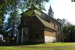 Widok na prezbiterium kościoła