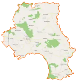 Plan gminy Żerków