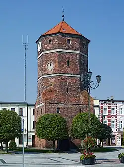 Wieża ratuszowa w Żninie