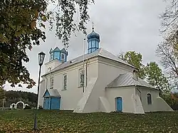 Cerkiew od strony prezbiterium