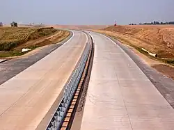 Droga M14 w budowie (2015)