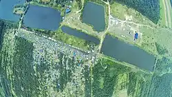 Zachidfest widziane z lotu ptaka