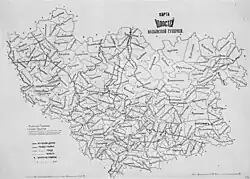 Plan guberni wołyńskiej