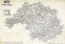 Plan guberni kostromskiej