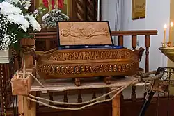 Raka z relikwiami św. Fiodora Uszakowa