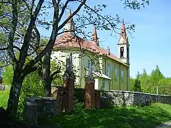 dawny kościół parafialny w 2008