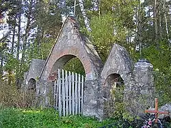 Brama cmentarza katolickiego