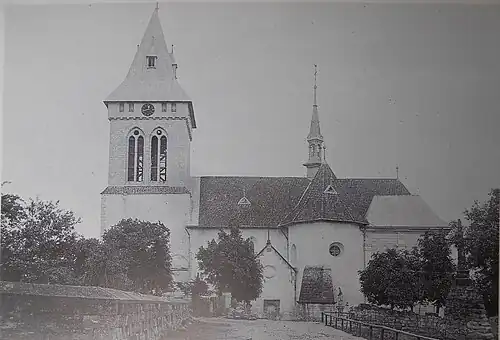 Kościół w 1924 r.