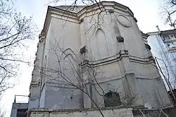 Kościół od strony ołtarza