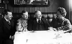 Z Trockim w jego pociągu pancernym, 1920 rok