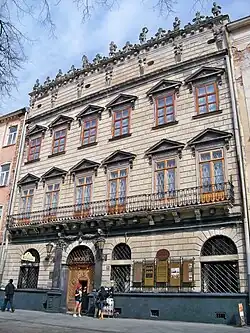 Kamienica Królewska po przebudowie w 2. połowie XVII wieku